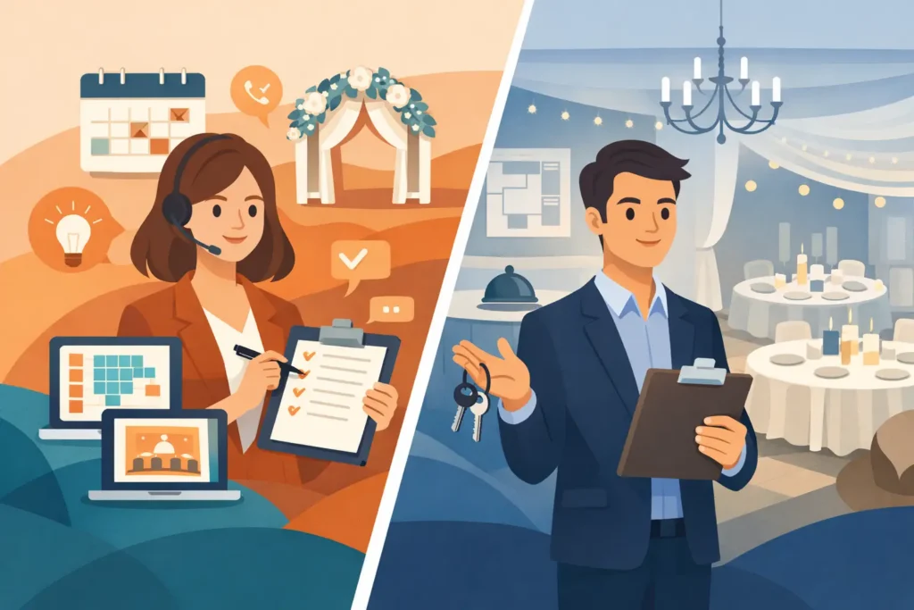Event Planner vs Venue Coordinator