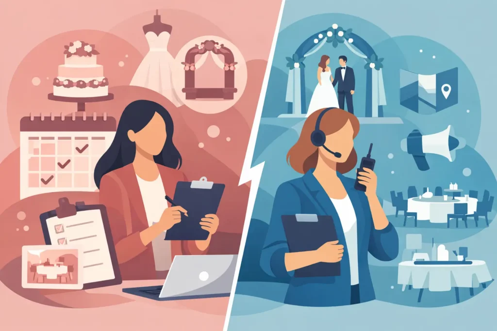 Wedding Planner Versus Coordinator