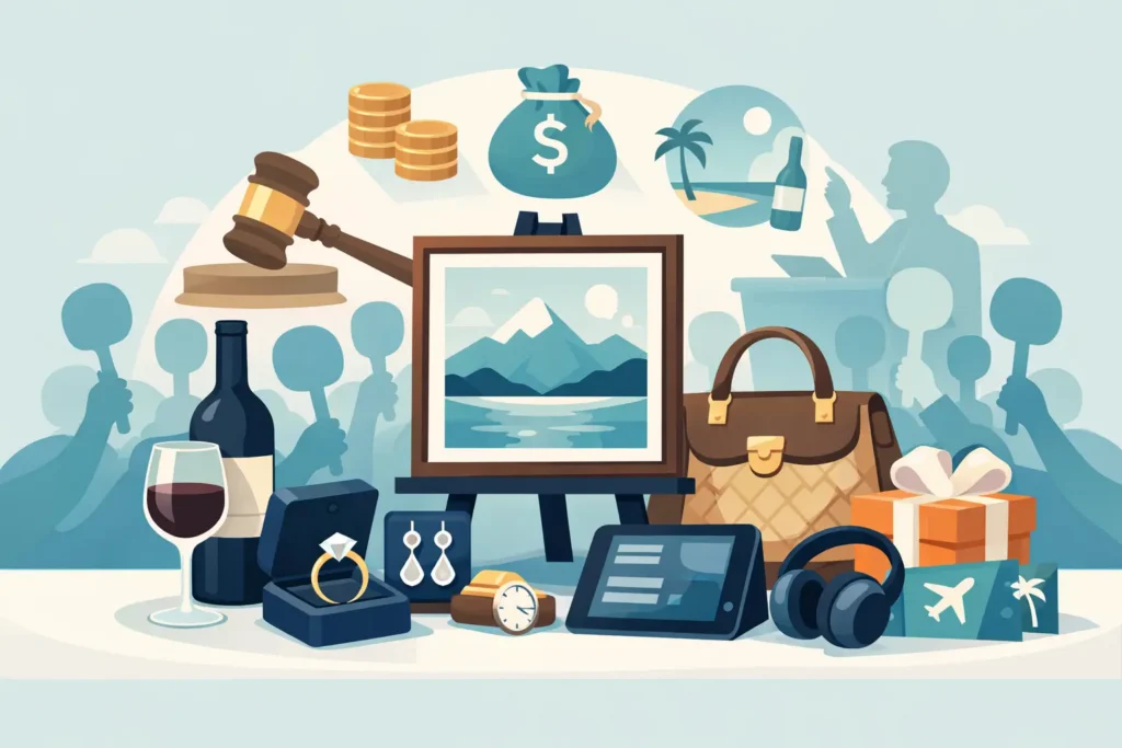 15 Best Nonprofit Silent Auction Items
