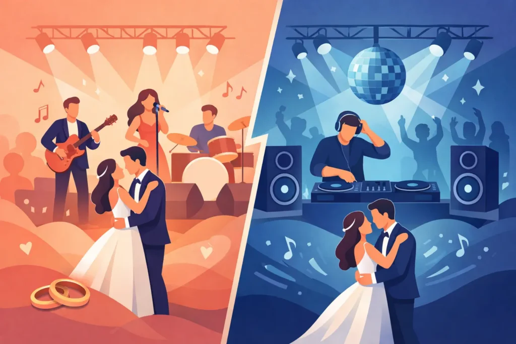 Band Versus DJ Wedding: Which Fits Best?