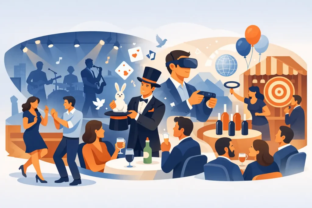 12 Best Corporate Event Entertainment Ideas